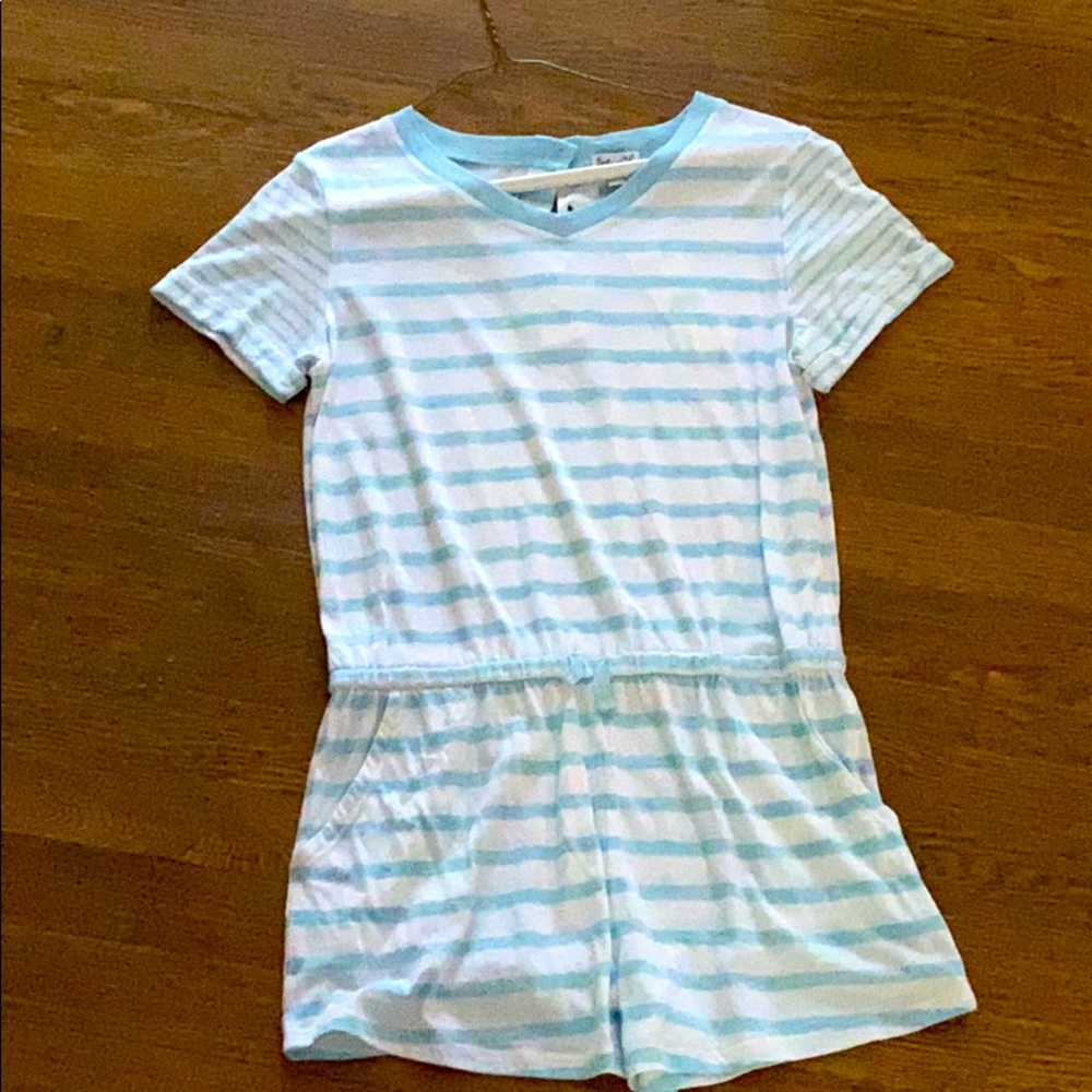 Tropical Sky Romper